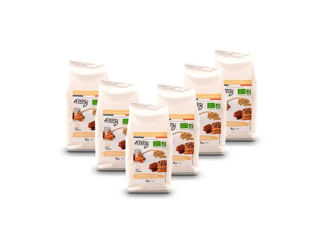acaz-choco-pancakes-gaufres-lover-bio-prot-in-s-pack image 1