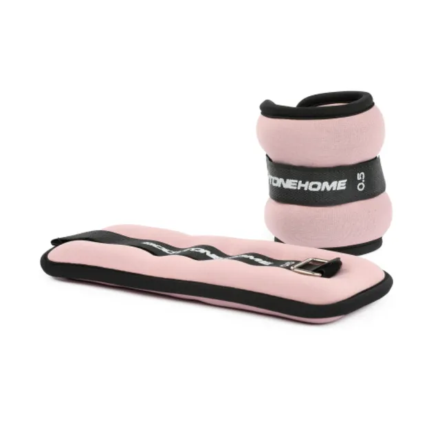 bodytone-lest-poignet-cheville-0-5-kg-x2-rose-velcro image 1