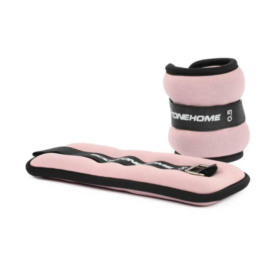 bodytone-lest-poignet-cheville-0-5-kg-x2-rose-velcro image 1