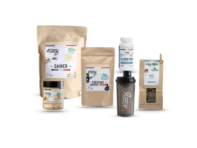 a-caz-pack-prise-de-muscle-gainer-cr-atine-collag-ne-force image 1