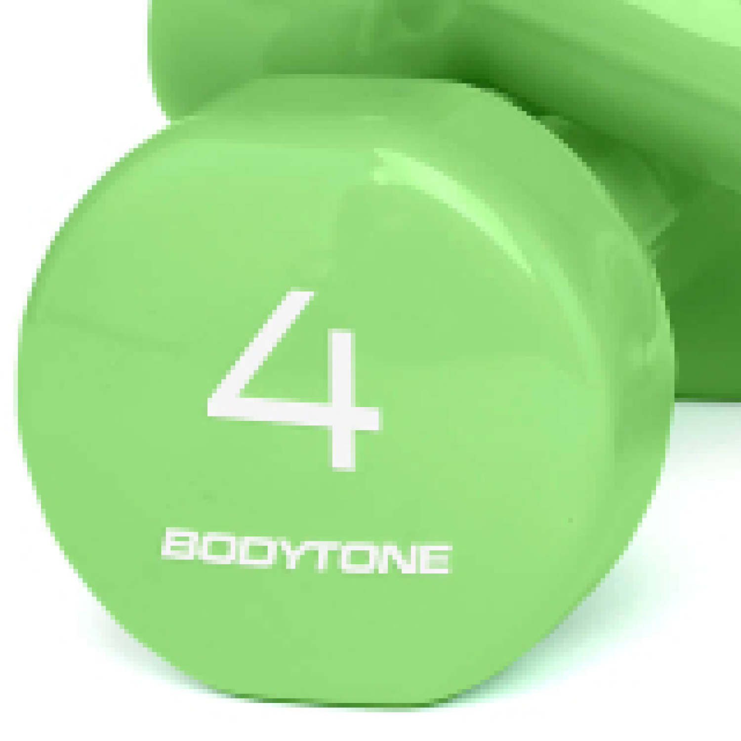 bodytone-dv4-halt-res-vinyle-2x4-kg-verts-tonification image 2