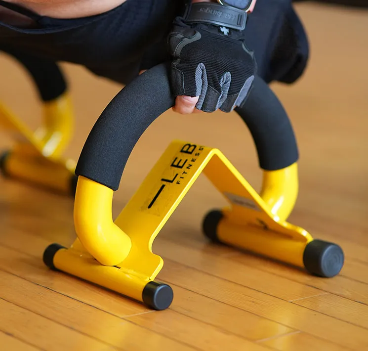 lebert-fitness-pro-riser-pro-riser-accessoire-musculation-yellow-4-lb image 1