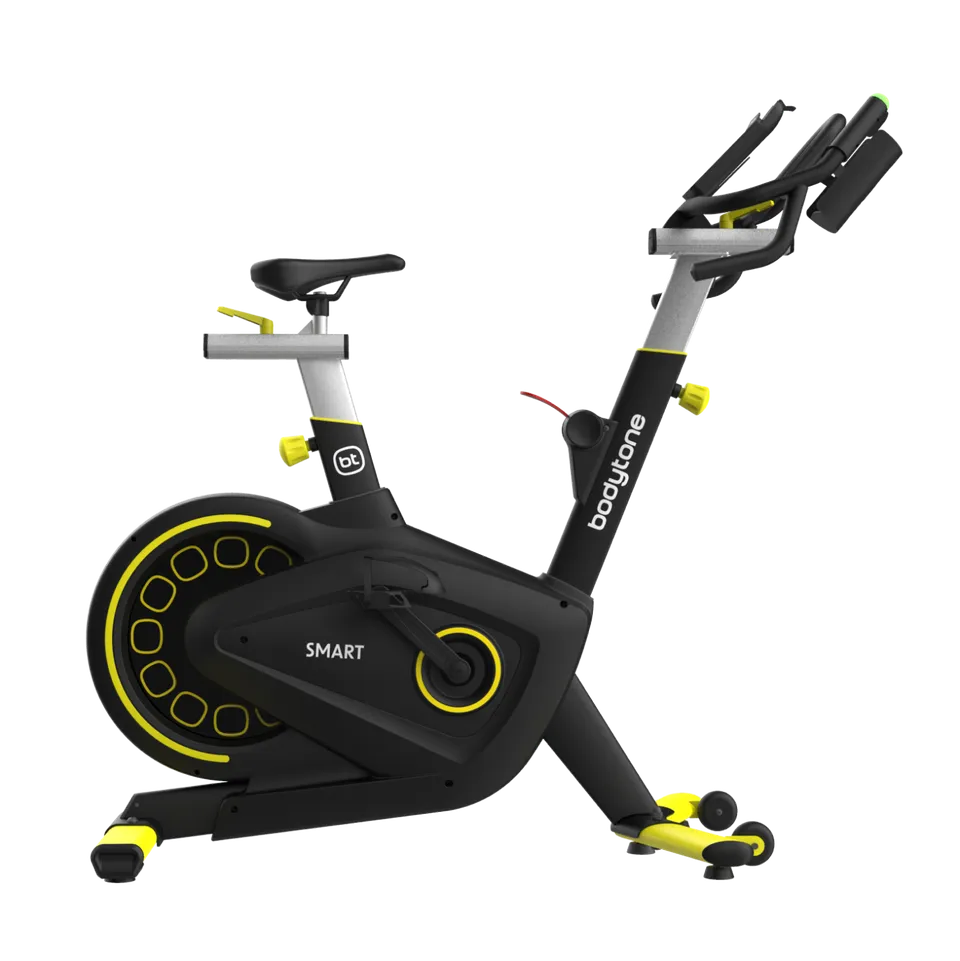 bodytone-active-bike-400-smart-v-lo-d-appartement-jaune-reconditionn image 1
