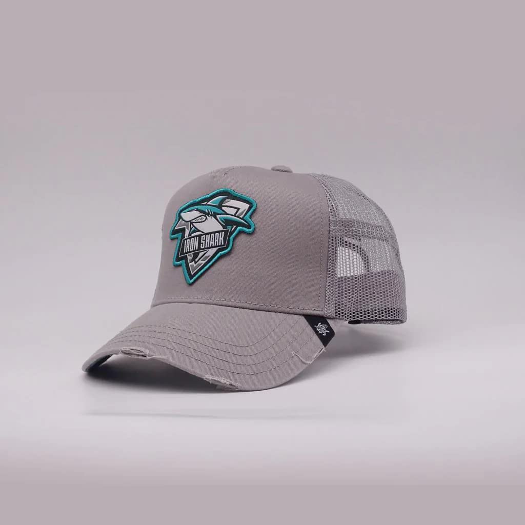 iron-shark-accessoires-casquette-grise-dition-limit-e image 2