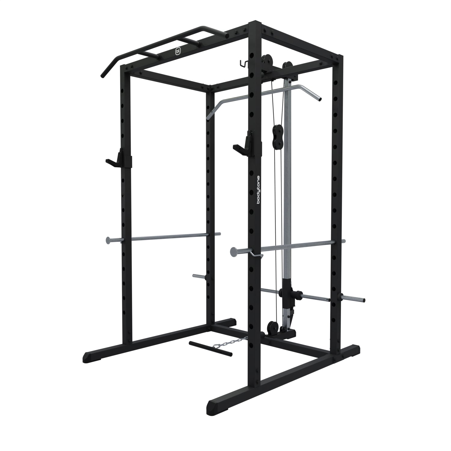 bodytone-active-hbc11-power-rack-musculation-avec-poulie-120-kg image 1