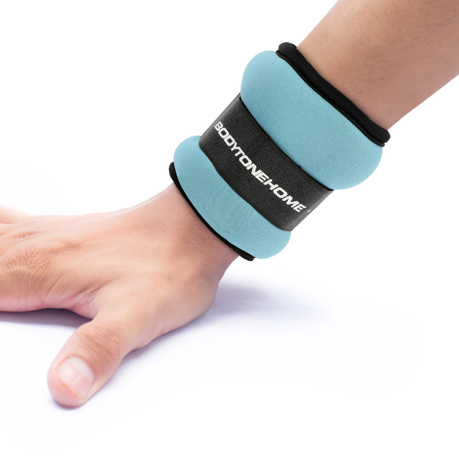 bodytone-lest-poignet-cheville-1-kg-x2-bleu-velcro image 5