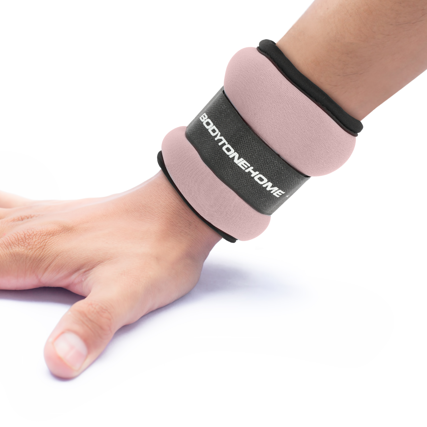 bodytone-lest-poignet-cheville-0-5-kg-x2-rose-velcro image 5