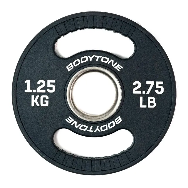 bodytone-disque-olympique-caoutchouc-1-25-kg-disque-musculation-50-mm image 1