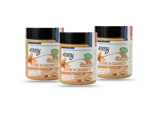 a-caz-pack-beurre-de-cacahu-te-prot-in-e-lovers-p-te-tartiner-32-prot-ines image 1