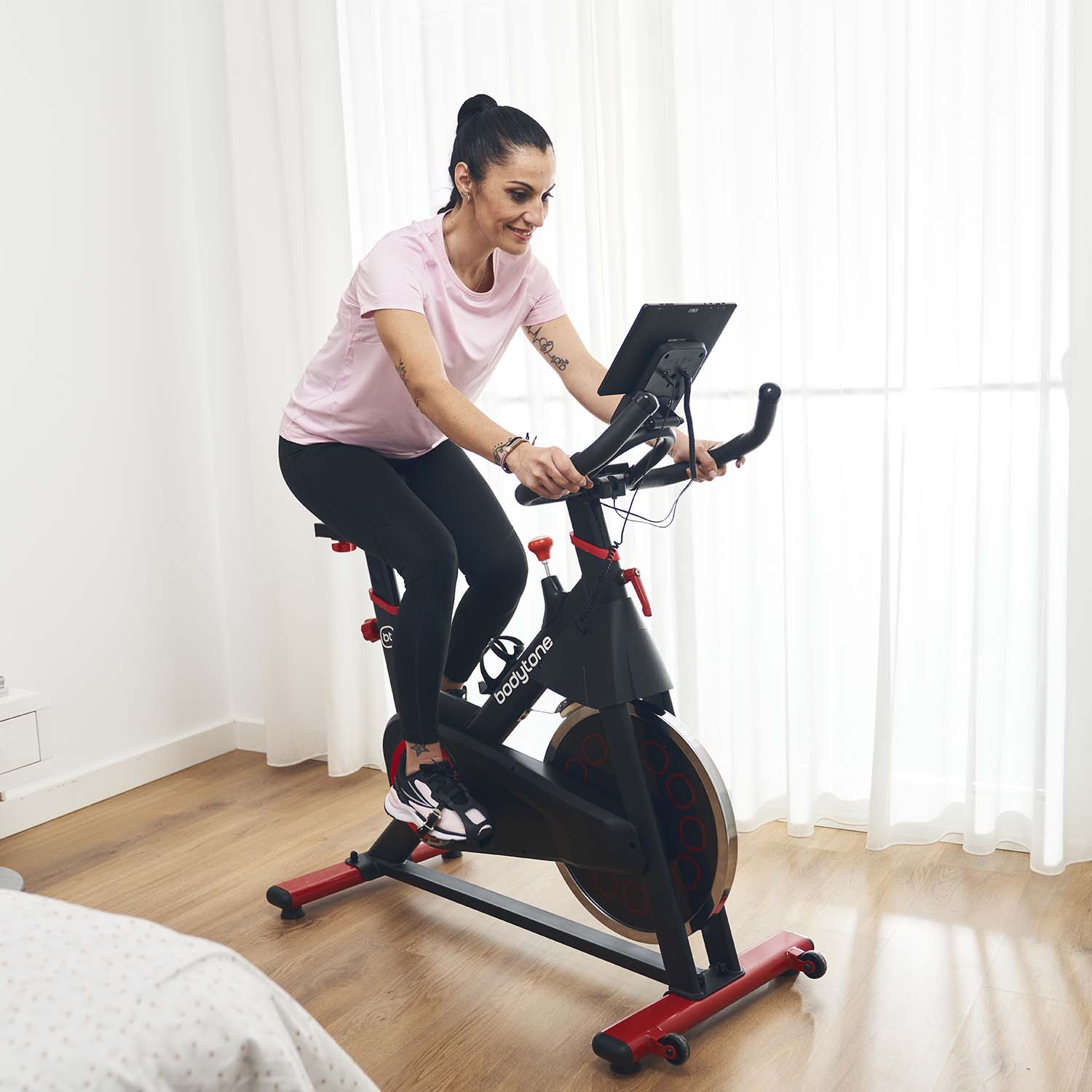 bodytone-active-bike-200-v-lo-appartement-reconditionn-18-kg image 2