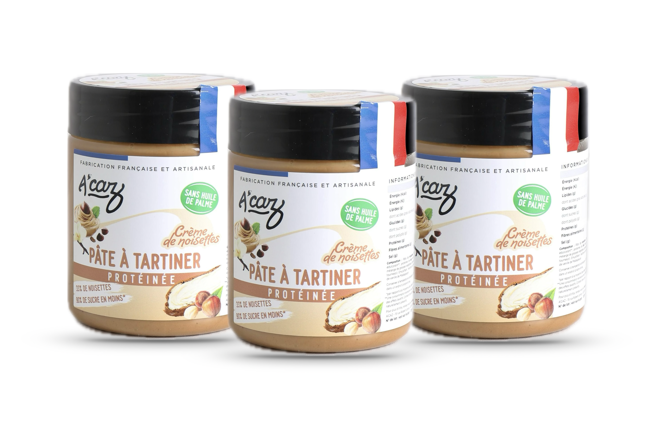 acaz-p-te-tartiner-prot-in-e-cr-me-noisettes-pack-lovers image 2