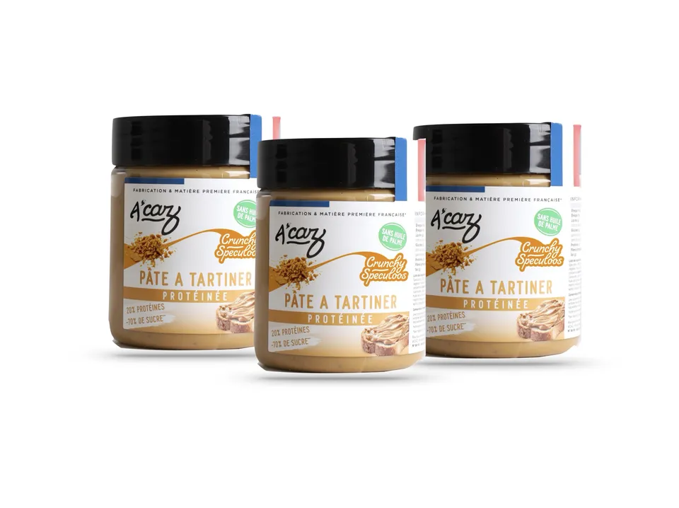 acaz-crunchy-speculoos-lovers-p-te-tartiner-prot-in-e-20-prot-ines image 1