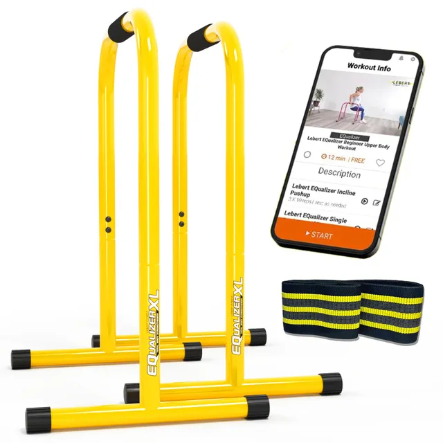 lebert-equalizer-xl-barres-parall-les-jaune-bande-hanche image 1