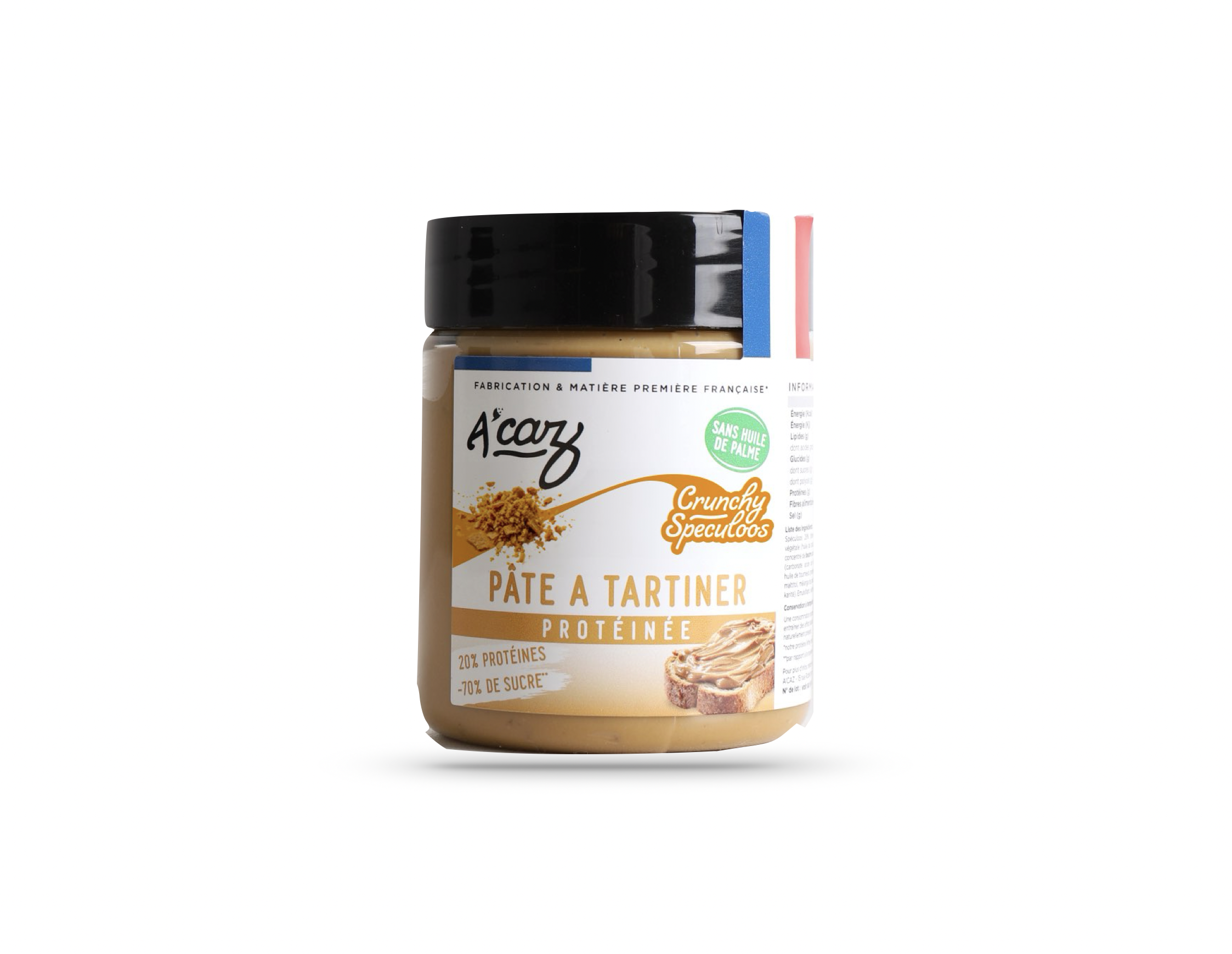 acaz-p-te-tartiner-prot-in-e-crunchy-sp-culoos-20-prot-ines image 2