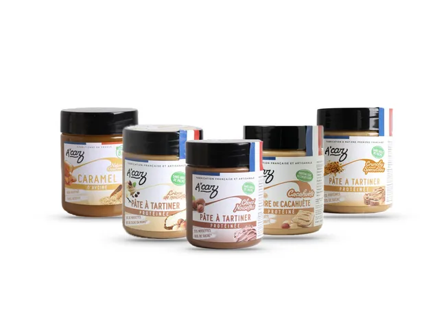 acaz-pack-gourmandise-p-tes-tartiner-5-saveurs image 1