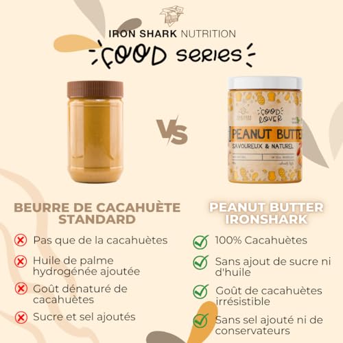 iron-shark-food-series-beurre-de-cacahu-tes-crunchy-900g image 7