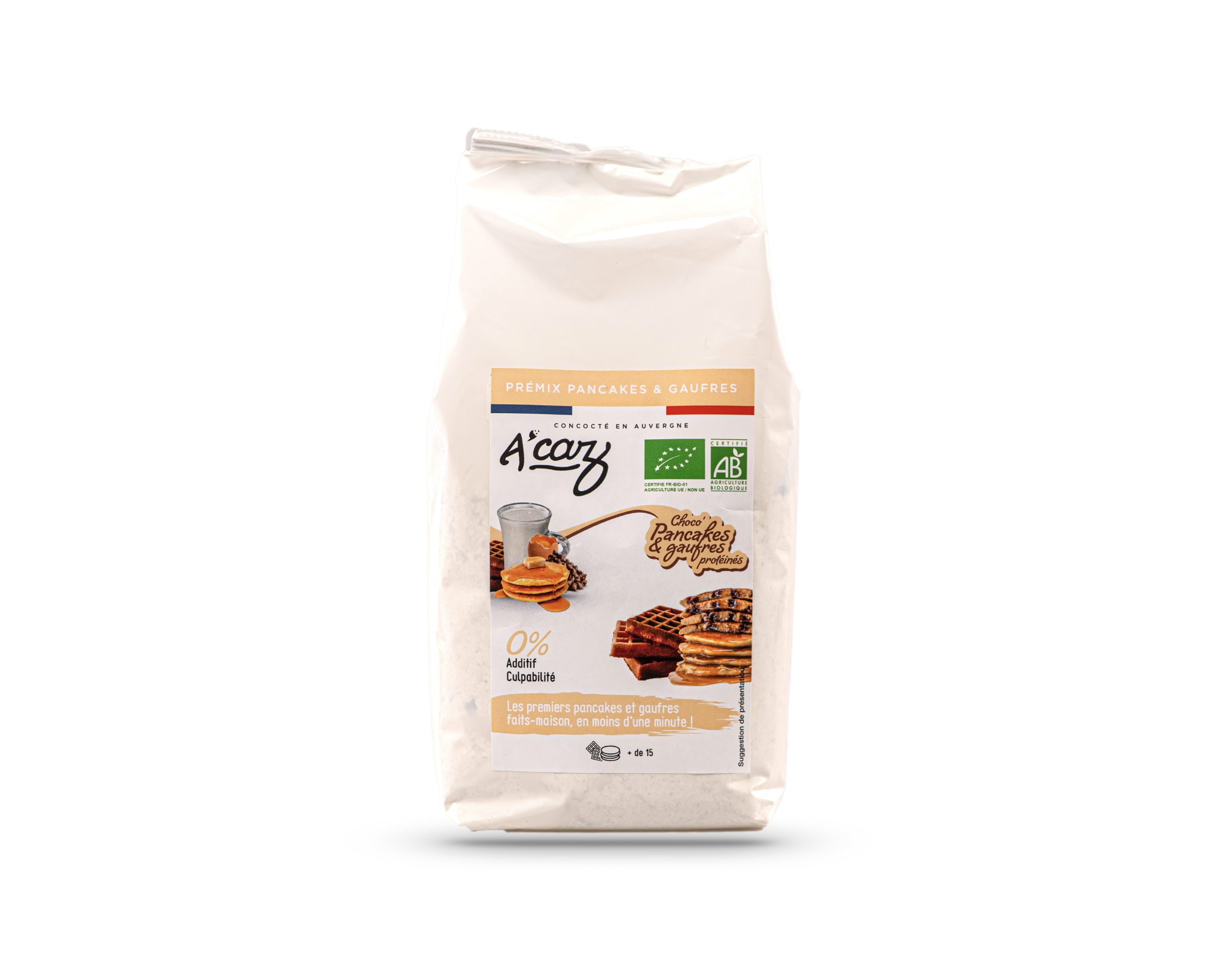 a-caz-premix-choco-pancakes-gaufres-bio-prot-in-petit-d-j image 2