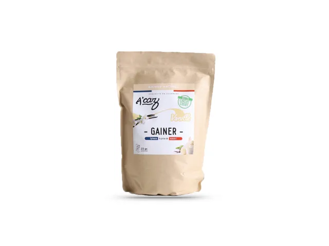 acaz-gainer-vanille-poudre-prise-de-masse-whey-vanille image 1