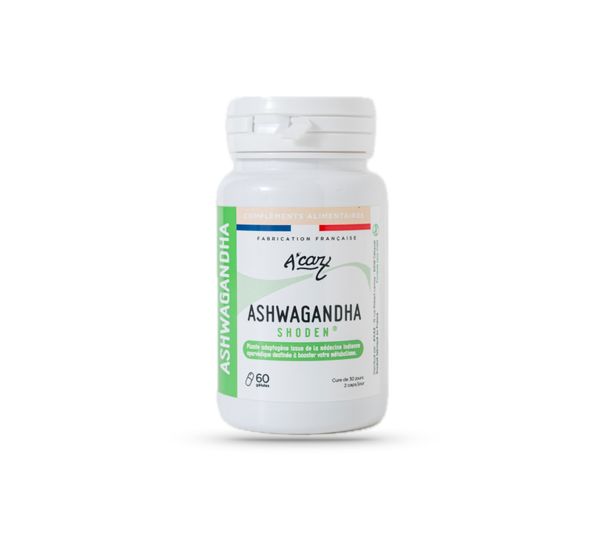 acaz-ashwagandha-shoden-60-g-lules-stress-sommeil image 2