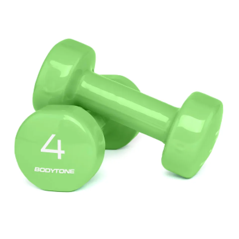 bodytone-dv4-halt-res-vinyle-2x4-kg-verts-tonification image 1