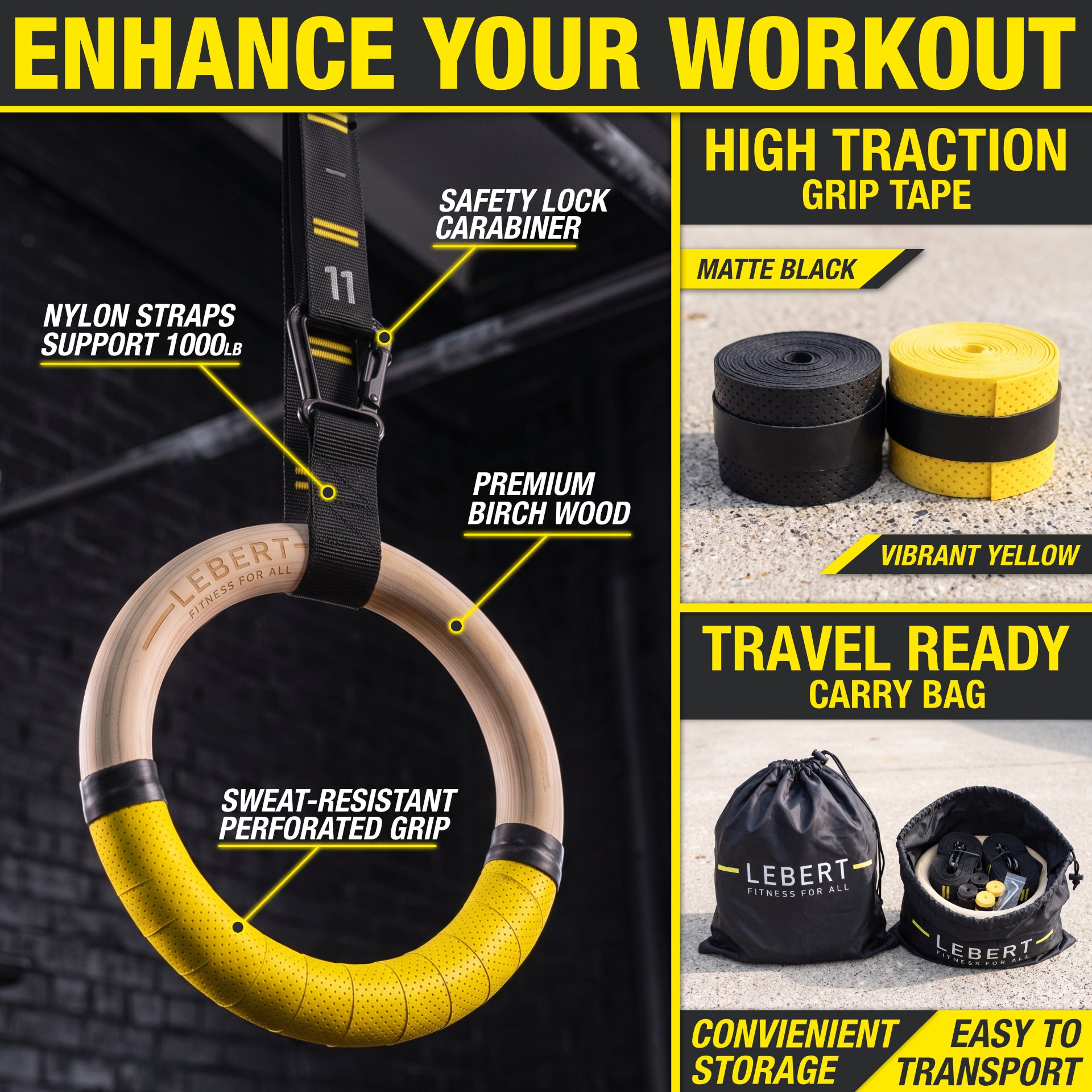 lebert-fitness-gym-rings-anneaux-gymnastique-bois-32-mm-sangles image 5