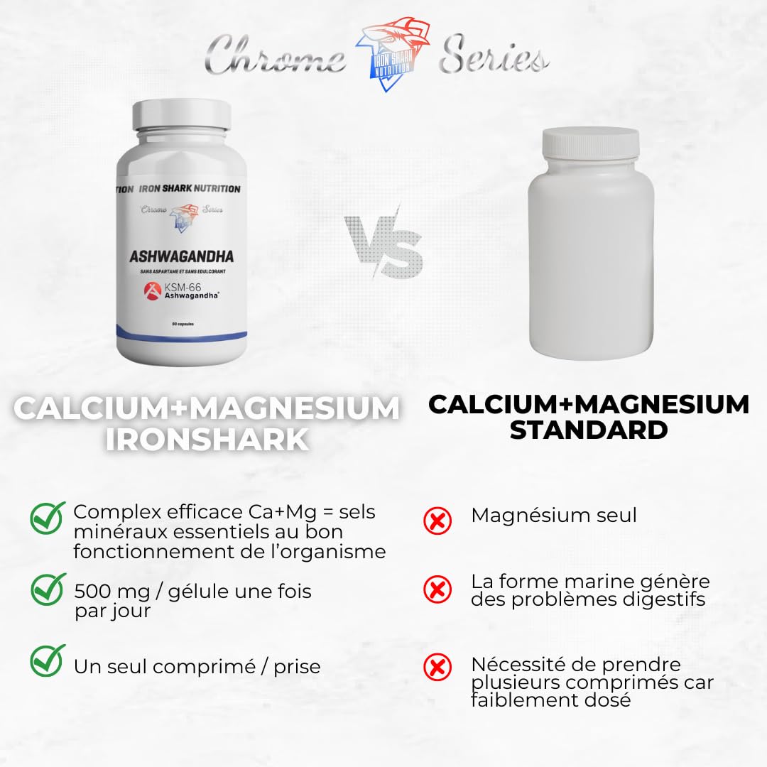 iron-shark-chrome-series-calcium-magn-sium-compl-ment-100-tablettes-os image 2