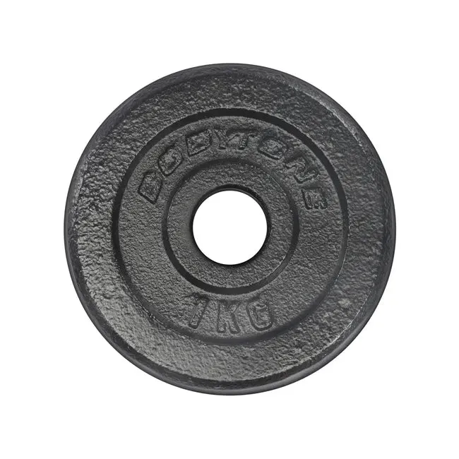 bodytone-disque-fonte-1-kg-disque-musculation-28-mm image 1