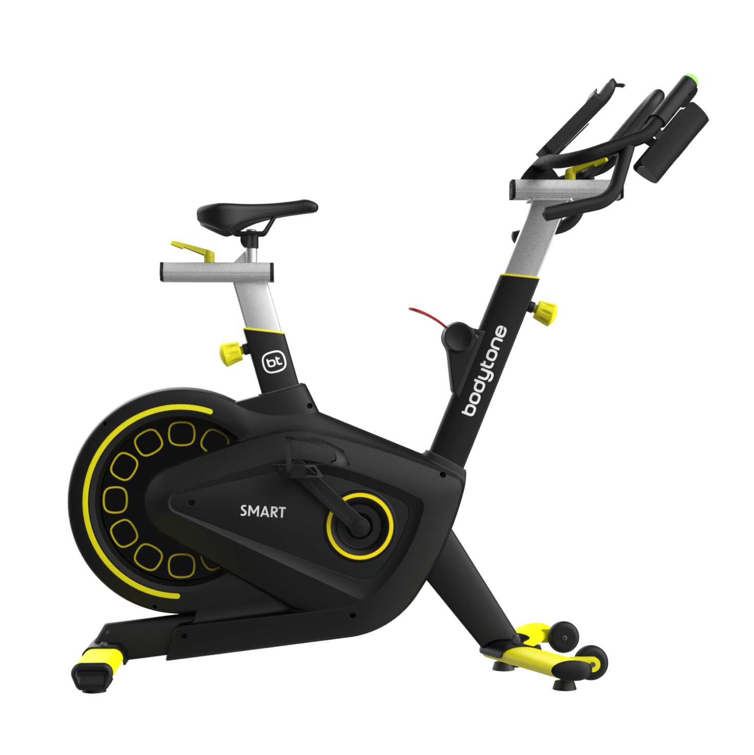 bodytone-active-bike-400-smart-v-lo-d-appartement-jaune-reconditionn image 1