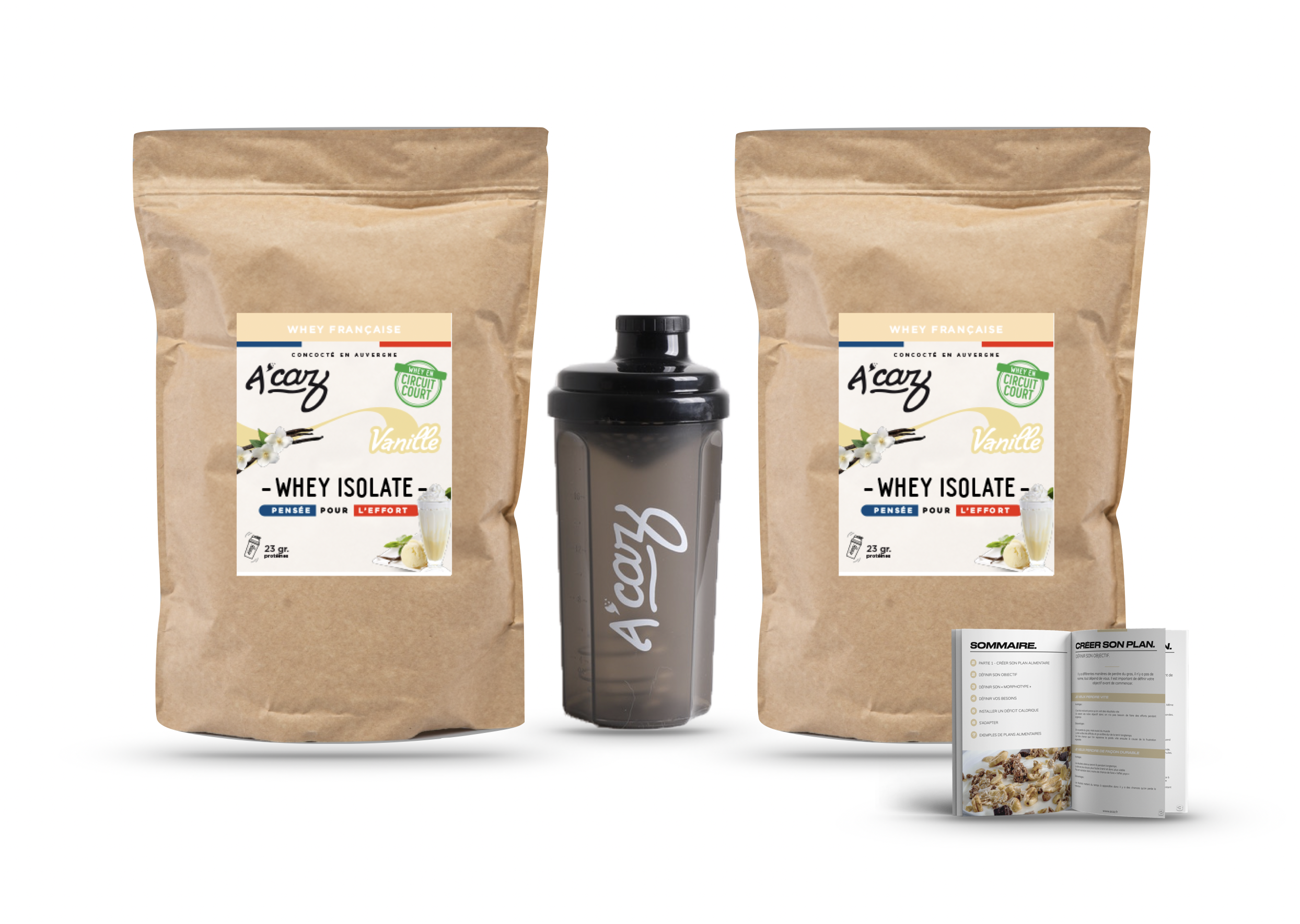 acaz-pack-whey-isolat-double-vanille-prot-ine-poudre-vanille image 2