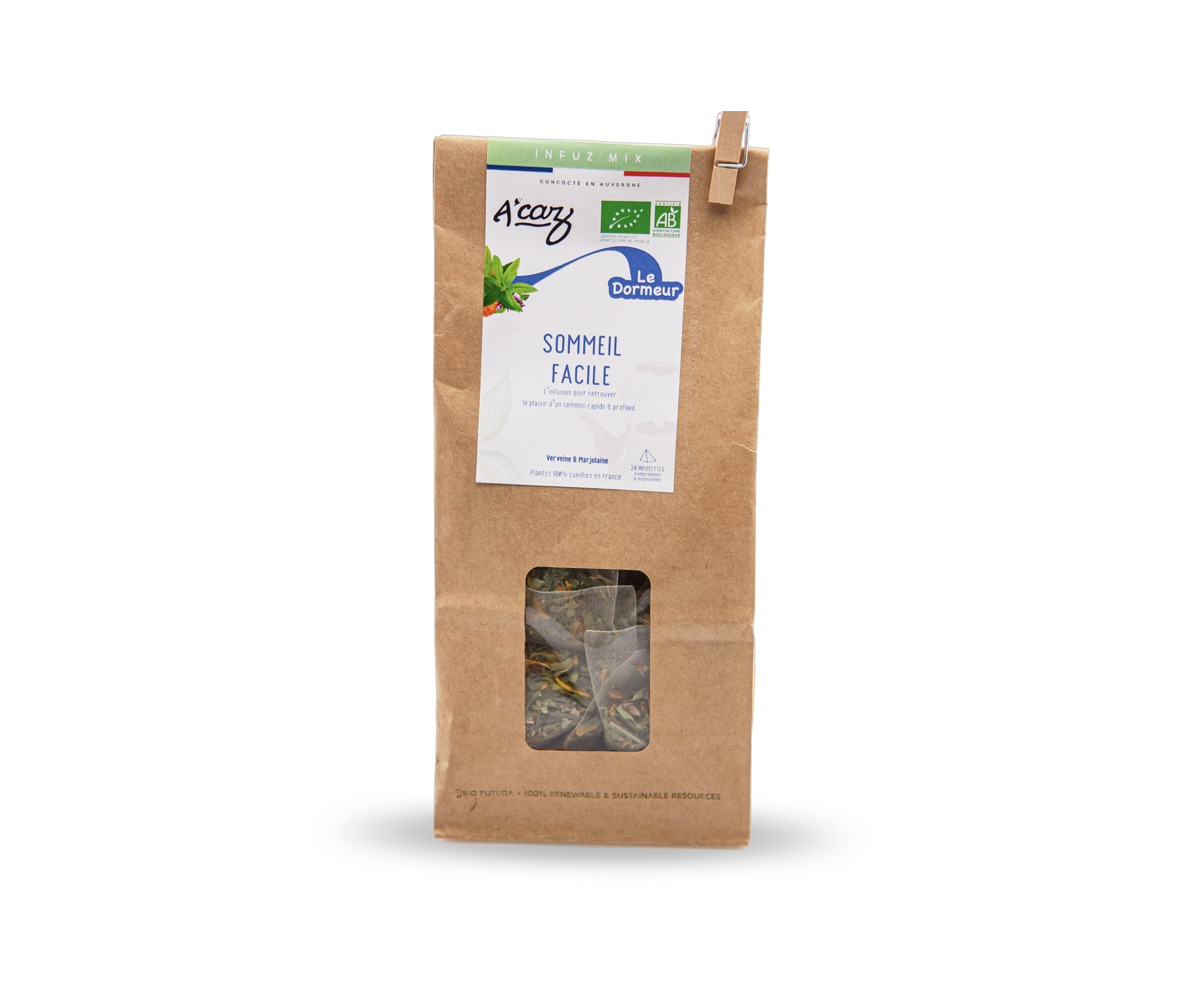 a-caz-sommeil-facile-infusion-bio-nuit-aux-plantes image 2