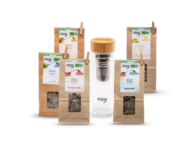 a-caz-pack-d-couverte-infusion-bio-5-parfums-thermos image 1