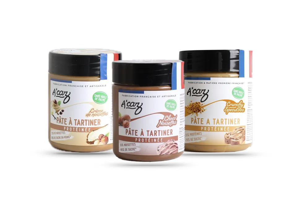 a-caz-pack-gourmandise-p-te-tartiner-3-pots-prot-in-e image 1