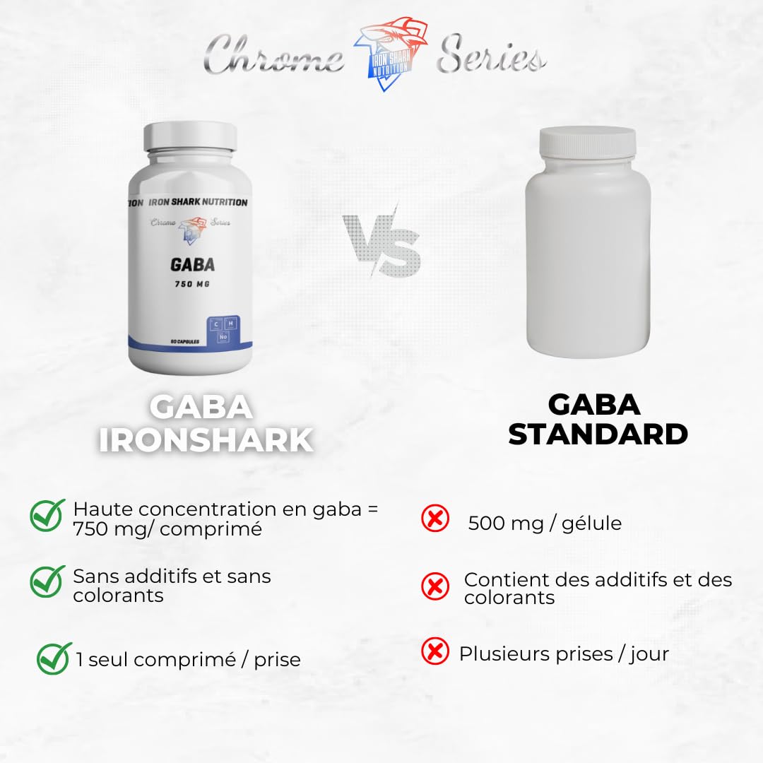 iron-shark-chrome-series-gaba-compl-ment-60-capsules-stress-sommeil image 2