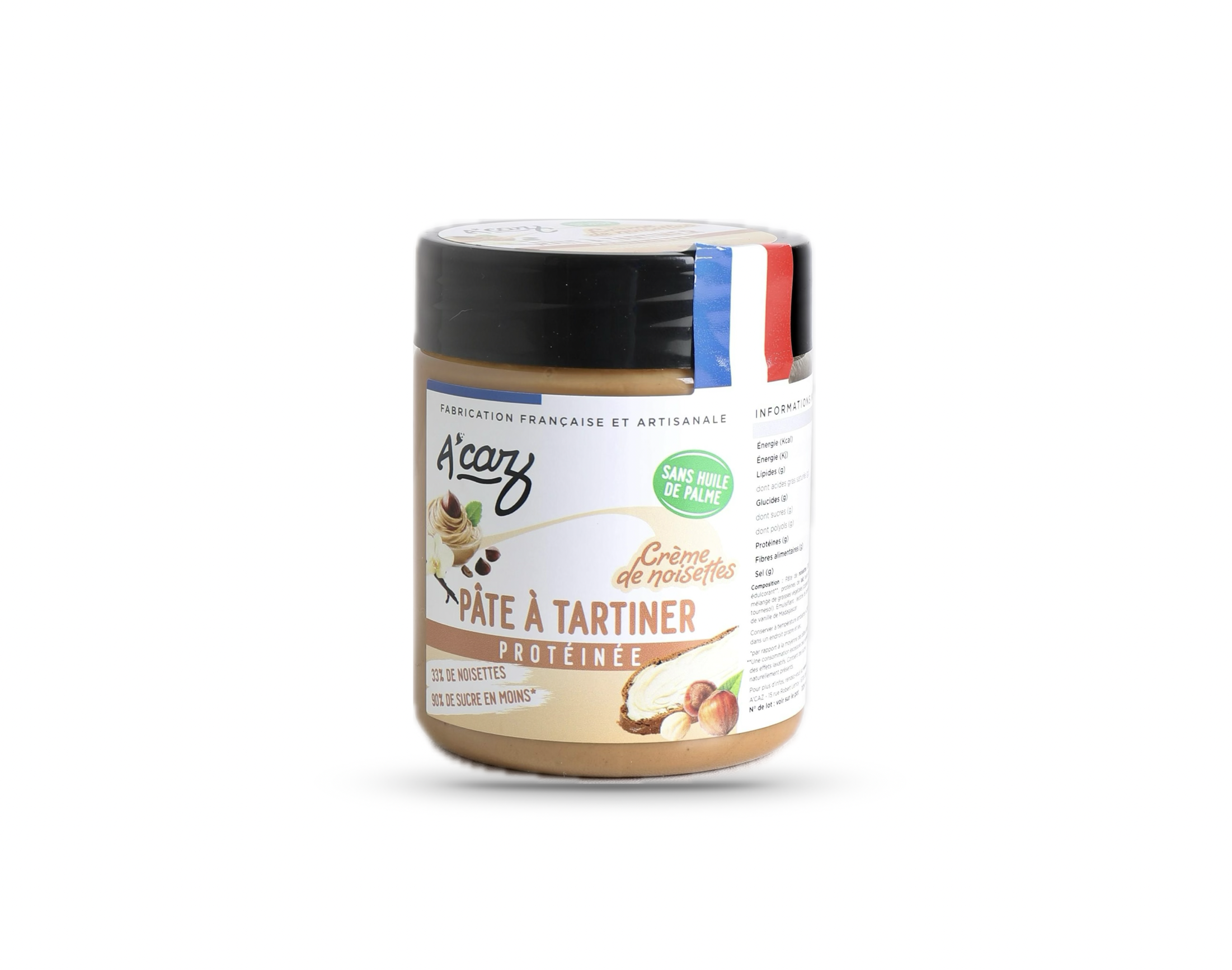 a-caz-p-te-tartiner-prot-in-e-cr-me-noisettes-whey image 2