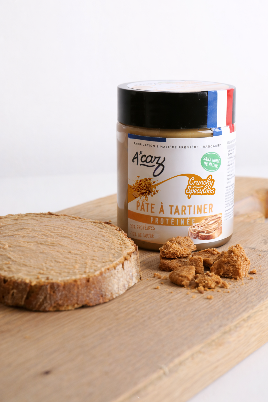 acaz-crunchy-speculoos-lovers-p-te-tartiner-prot-in-e-20-prot-ines image 3
