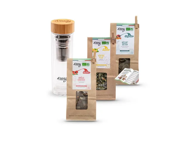 a-caz-cure-minceur-intense-infusions-bio-28-jours-3-tisanes-thermos image 1